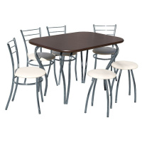 Metpol Jídelní stůl OLIVIA (bez židlí) Metpol 100/74/60 Barva: satyna