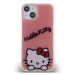 Hello Kitty IML Daydreaming Logo Zadní Kryt pro iPhone 13 Pink