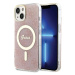 Kryt Guess GUHMP15SH4STP iPhone 15 6.1" pink hardcase IML 4G MagSafe (GUHMP15SH4STP)