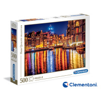 Clementoni - Puzzle 500 Amsterdam - II. jakost