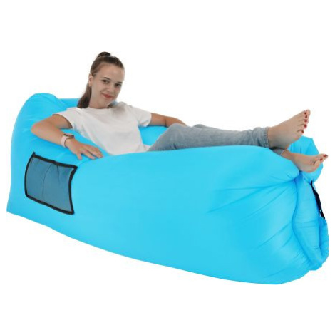 Nafukovací sedací vak Lazy bag blue FOR LIVING