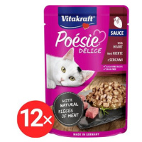 Vitakraft Cat mokré krmivo Poésie Délice se srdcem 12 × 85 g