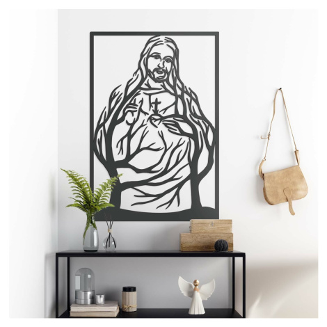 Dřevěný obraz - Srdce Ježíšovo DUBLEZ