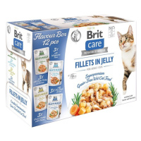 Kapsičky Brit Care Cat Flavour box Fillet in Jelly 12x85g