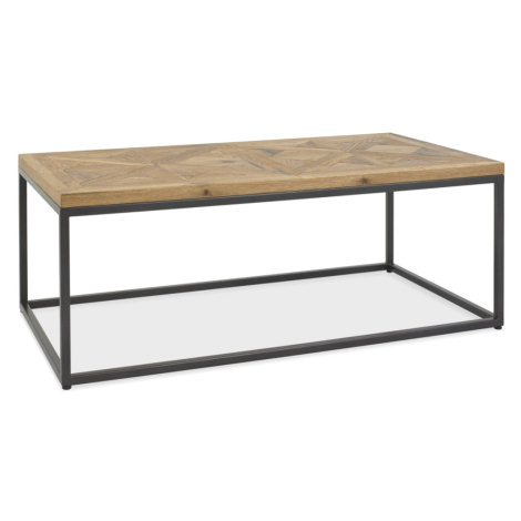 Obdélníkový konferenční stolek v industriálním stylu do obývacího pokoje Indus - Livin Hill