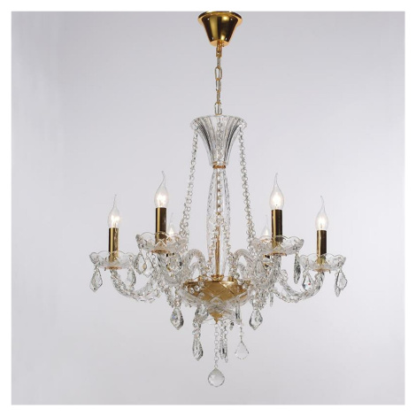 ACA Lighting Crystal závěsné svítidlo BLK80046PCG