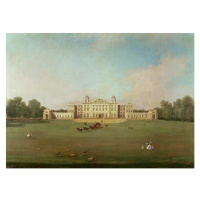 Obrazová reprodukce Badminton House, Gloucestershire, (1697-1768) Canaletto, 40 × 30 cm