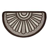 Protiskluzová rohožka Weave 105252 Taupe Brown Cream 50 × 80 cm