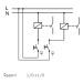 ABB Variant+ tlačítko č.1/0+1/0 IP54 bílá 3558N-C87510 B