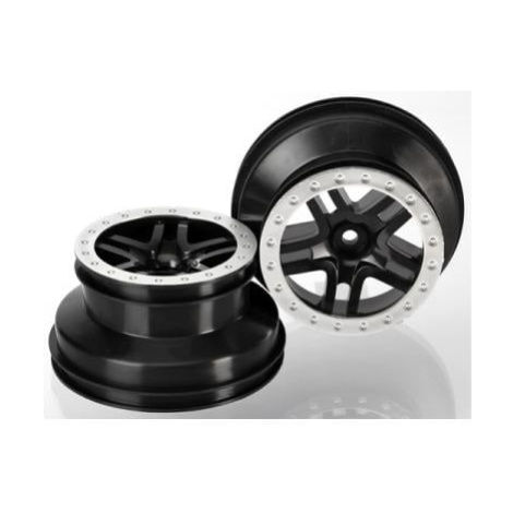 Traxxas disk 2.2/3.0" SCT Split-Spoke černý-saténový (2)