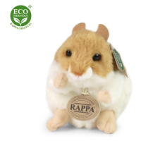 RAPPA - Plyšový křeček 13 cm ECO-FRIENDLY