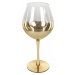 Sada 6 sklenic na víno ve zlaté barvě Villa d'Este Avenue, 570 ml