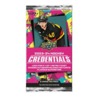 2023-24 Upper Deck Credentials Hockey Hobby Balíček