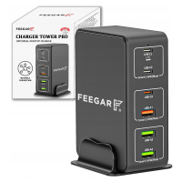 Feegar Tower Pro 140W 6x Usb C síťová nabíječka