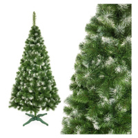 mamido Umělý vánoční stromeček borovice se sněhem 150 cm