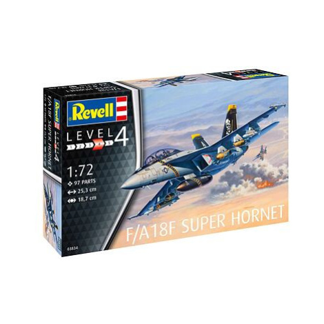 Revell ModelSet letadlo 63834 - F/A18F Super Hornet (1:72)