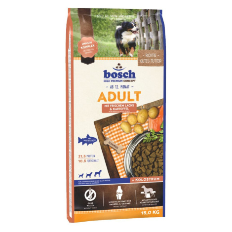 Bosch Adult Salmon & Potato - Výhodné balení 2 x 15 kg Bosch High Premium concept