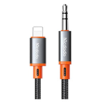 Kabel Mcdodo CA-0780 Lightning na mini jack 3,5 mm AUX, 1,2 m (černý)