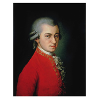 Obrazová reprodukce Wolfgang Amadeus Mozart (1818), Barbara Krafft, 30 × 40 cm