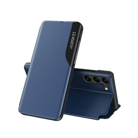 MG Eco Leather View knížkové pouzdro pro Samsung Galaxy S23, modré