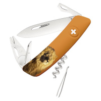 Swiza TT03 Tick Tool Wildlife Lion Orange KNB.0070.W005