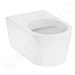 HANSGROHE EluPura S Závěsné WC, AquaFall, HygieneEffect, bílá 62020450