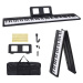 vidaXL 88 kláves Piano Electric Keyboard s hudebním stojanem Skládací