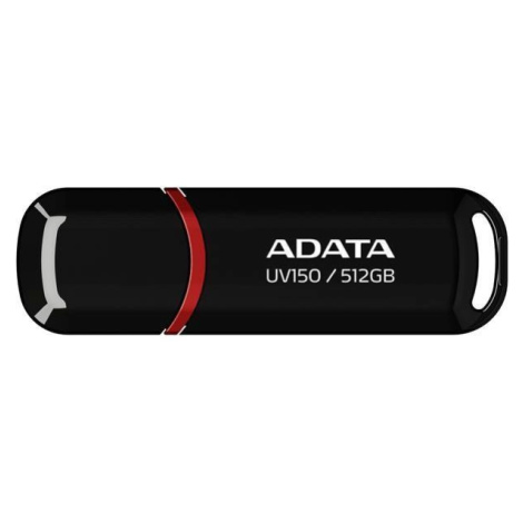 ADATA Flash Disk 512GB UV150, USB 3.2, černá