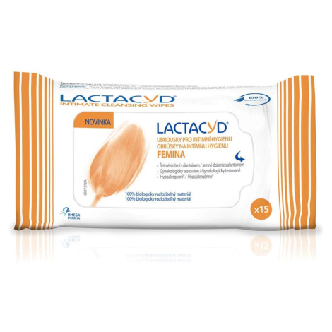 Lactacyd Ubrousky femina 15 ks