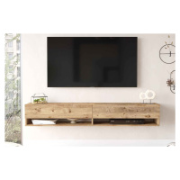 Sofahouse Designový nástěnný TV stolek Idonia 180 cm borovice