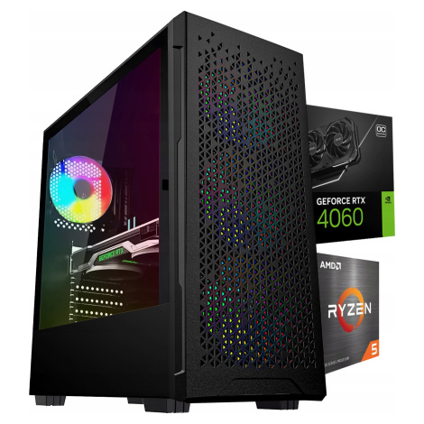 Počítač Progame Ryzen 5 16GB Ram Rtx 4060 512GB Nv Windows WiFi