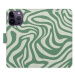 iSaprio Flip pouzdro Zebra Green 02 pro iPhone 14 Pro Max