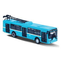 Rappa Kovový trolejbus DPO Ostrava modrý, 16 cm
