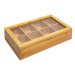 Westmark Úložný box na čajové sáčky z bambusu TeaTime