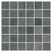 Mozaika Rako Form tmavě šedá 30x30 cm mat DDM05697.1