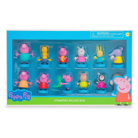 Peppa Pig: 12 figurek s razítkem - Deluxe Box