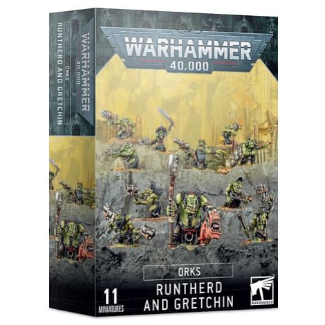 Warhammer 40000: Orks Runtherd and Gretchin Games Workshop