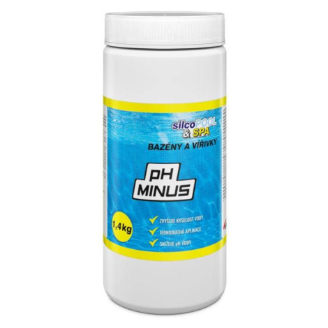 Chemie bazénová, pH minus, 1,4 kg, SILCO