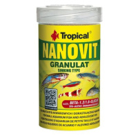 Tropical Nanovit Granulat 100ml/70g granulované krmivo pro malé akvarijní ryby