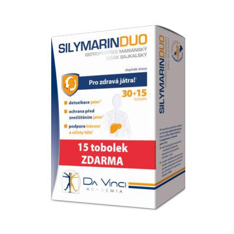 SILYMARIN DUO Da Vinci Academia tob.30+15 ZDARMA Simply You Pharmaceuticals