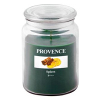 Provence Vonná svíčka ve skle 95 hodin koření