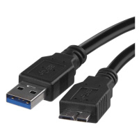 USB kabel 3.0 A vidlice – micro B vidlice 1m