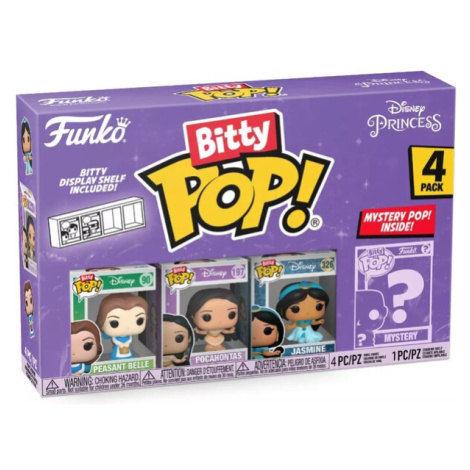 Figurka Disney - Disney Princess Belle 4-pack (Funko Bitty POP)