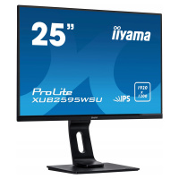 Monitor 25 iiyama XUB2595WSU-B5 Ips 16:10 FlickerFree Red Light Reducer