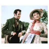 Fotografie Henry Fonda And Audrey Hepburn, War And Peace 1956 Directed By King Vidor, 40 × 32.8 