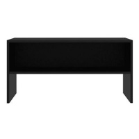 TV stolek černý 80x40x40 cm dřevotříska