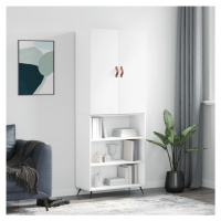 vidaXL Skříň highboard bílá 69,5 x 34 x 180 cm kompozitní dřevo