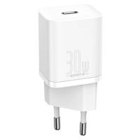 Baseus Rychlonabíječka do sítě Super Si USB-C PD QC 30W bílá