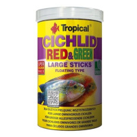 Tropical Cichlid Red & Green Sticks L 1000 ml 300 g