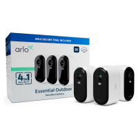 Arlo Essential Gen.2 2K Outdoor Security Camera, 3 ks, bílá VMC3350-100EUS Bílá